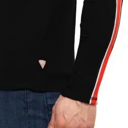 T shirt manche longue homme Guess M01I74-JBLK Noir T shirt manche longue homme Guess M01I74-JBLK Noir