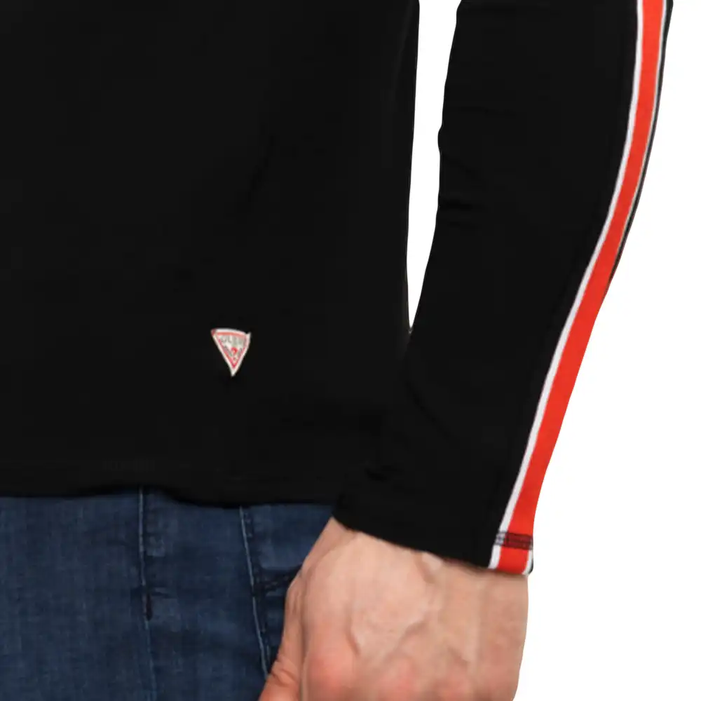 T shirt manche courte homme Guess Est. 1981 Bleu - ZESHOES