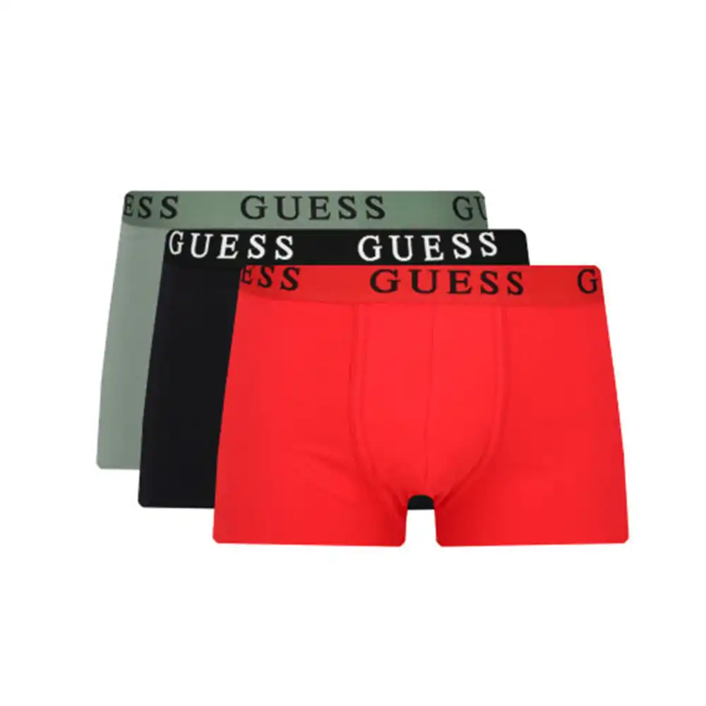 Boxer homme Guess Pack x3 unlimited logo Multicolor - ZESHOES