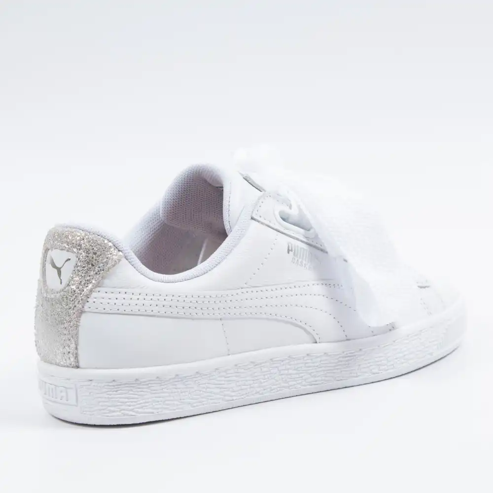Basket basse femme Puma Heart bio hack wn's Blanc - ZESHOES Basket basse femme Puma Heart bio hack wn's Blanc - ZESHOES
