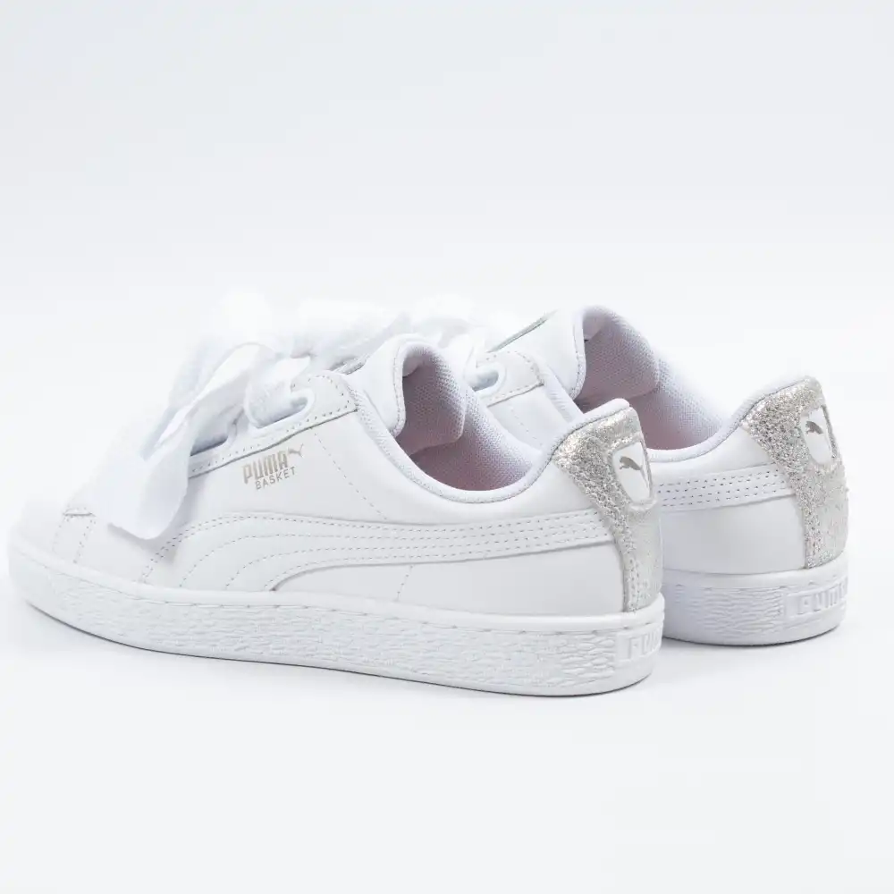 Basket basse femme Puma Heart bio hack wn's Blanc - ZESHOES Basket basse femme Puma Heart bio hack wn's Blanc - ZESHOES