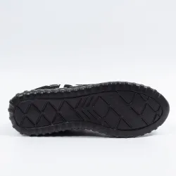 Basket basse homme Calvin Klein Reiland slip on mesh Noir - ZESHOES Basket basse homme Calvin Klein Reiland slip on mesh Noir - ZESHOES