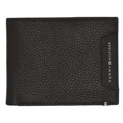 Portefeuille homme Tommy Jeans Downtown cc flap and coin Noir - ZESHOES Portefeuille homme Tommy Jeans Downtown cc flap and coin Noir - ZESHOES