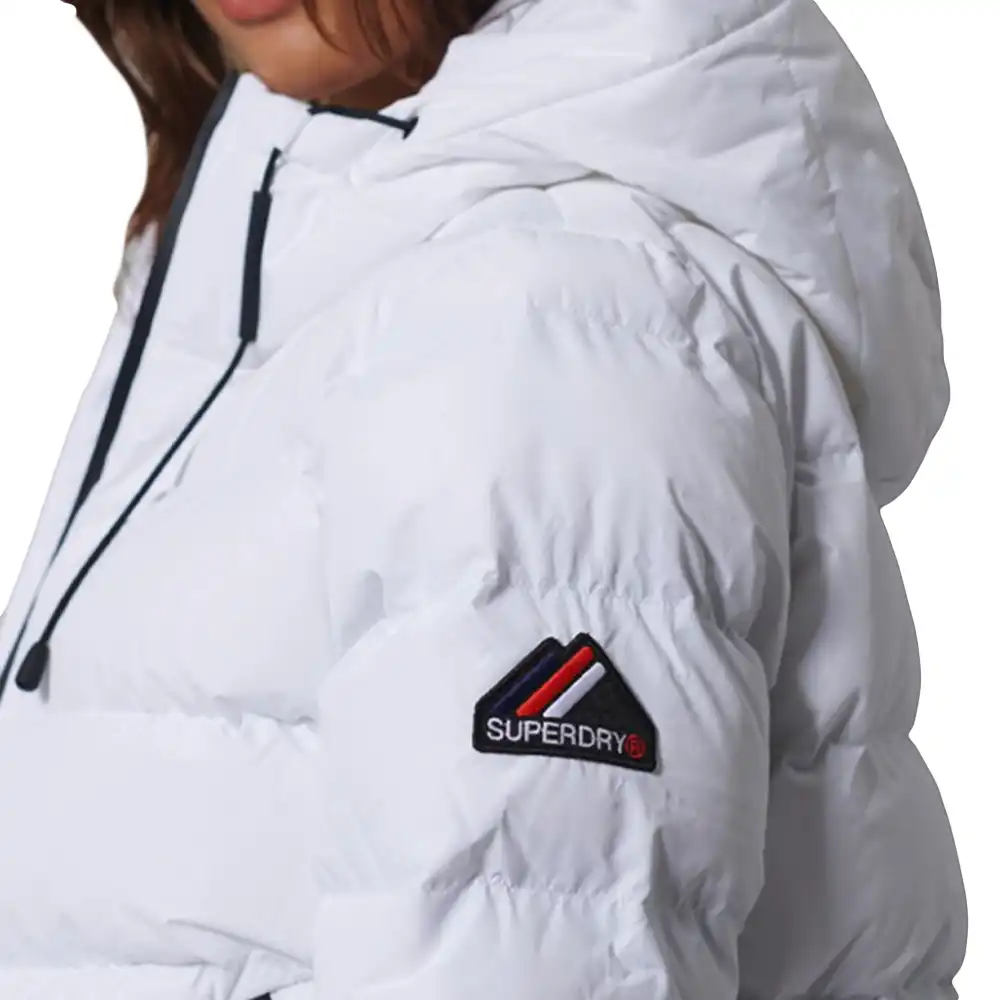 Doudoune femme Superdry Spirit sport Blanc - ZESHOES