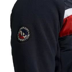 Doudoune homme Superdry Hybrid Bleu - ZESHOES