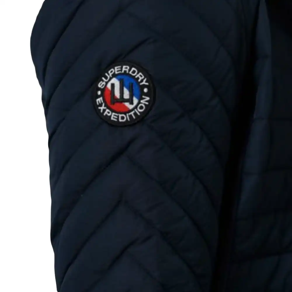 Doudoune homme Superdry Hybrid Bleu - ZESHOES