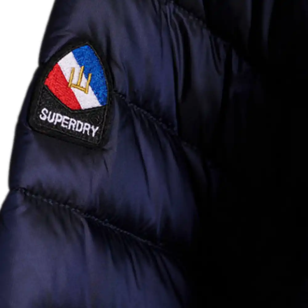 Doudoune homme Superdry Core down jacket Bleu - ZESHOES