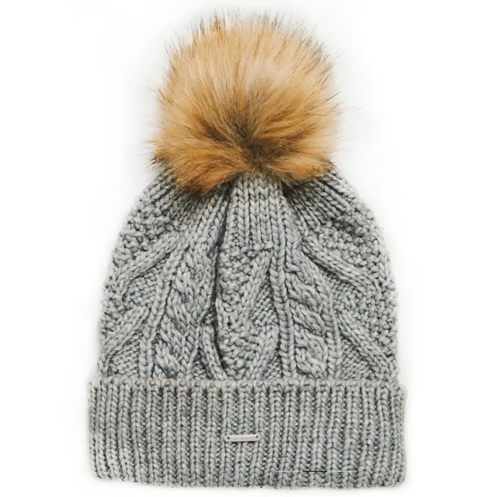 Bonnet femme Superdry Lannah Gris - ZESHOES