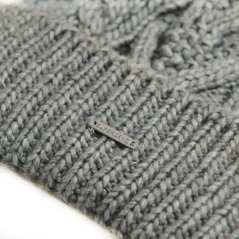 Bonnet femme Superdry Lannah Gris - ZESHOES