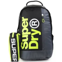 Sac à dos homme Superdry Freshman backpack Bleu - ZESHOES