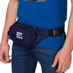 Sac banane homme Superdry Small bumbag Bleu - ZESHOES
