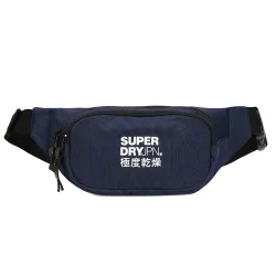 Sac banane homme Superdry Small bumbag Bleu - ZESHOES Sac banane homme Superdry Small bumbag Bleu - ZESHOES