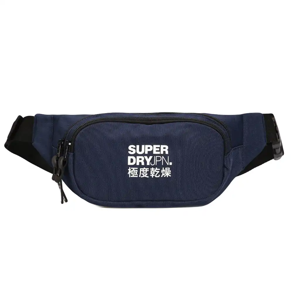 Sac banane homme Superdry Small bumbag Bleu - ZESHOES Sac banane homme Superdry Small bumbag Bleu - ZESHOES