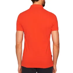 Polo manche courte Superdry Apple red Orange - ZESHOES