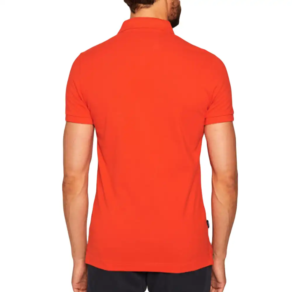 Polo manche courte Superdry Apple red Orange - ZESHOES