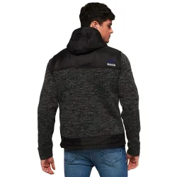 Sweat zippé homme Superdry Mountain zippé Gris - ZESHOES