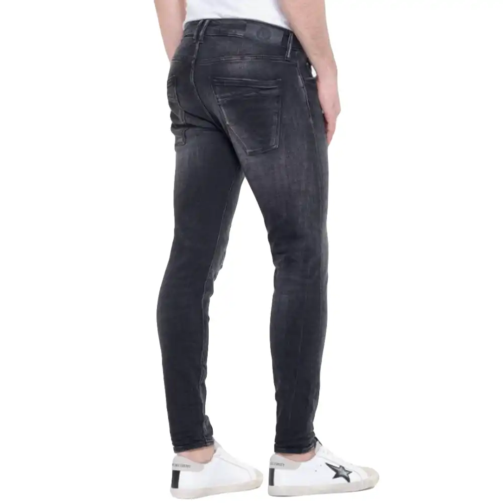 Jeans homme Le Temps Des Cerises Power skinny Noir - ZESHOES Jeans homme Le Temps Des Cerises Power skinny Noir - ZESHOES