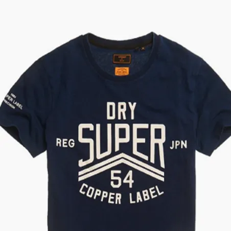 Produits victimes de leur succès Superdry Bleu Copper label