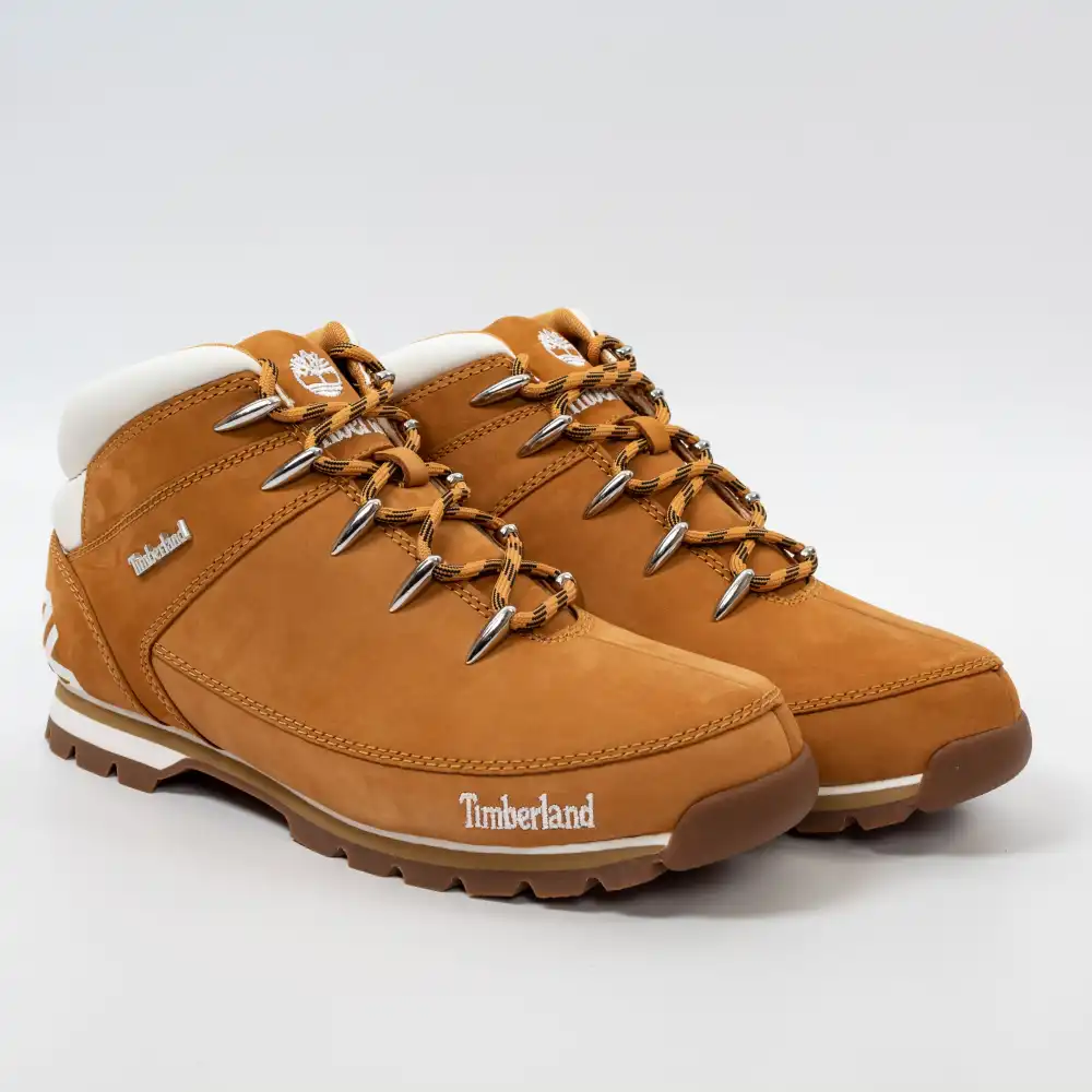 Bottine homme Timberland Euro sprint mid hiker Camel - ZESHOES