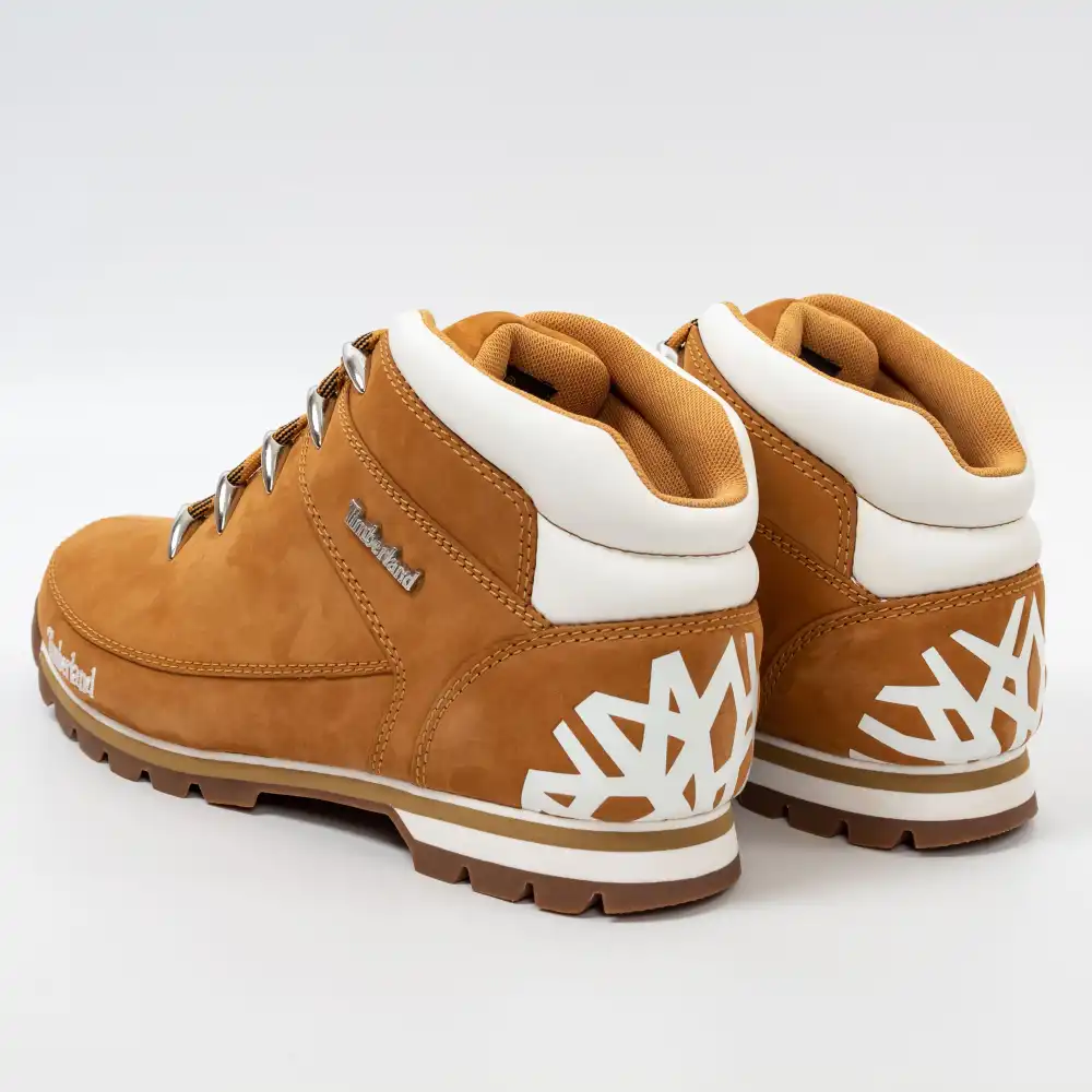 Basket montante homme Timberland Euro sprint mid hiker Camel - ZESHOES Basket montante homme Timberland Euro sprint mid hiker Camel - ZESHOES