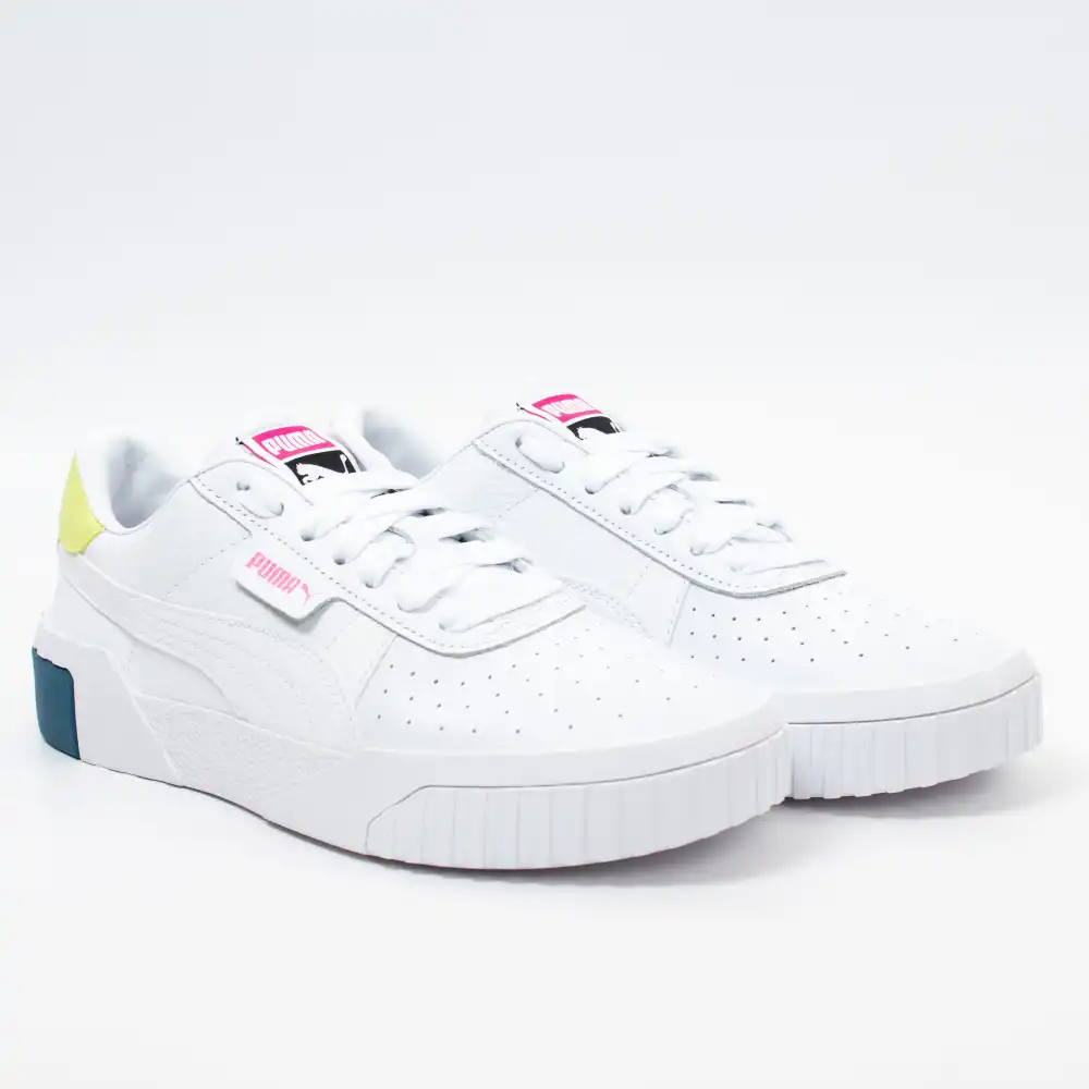 Basket de ville basse femme Puma Cali wn's Blanc - ZESHOES