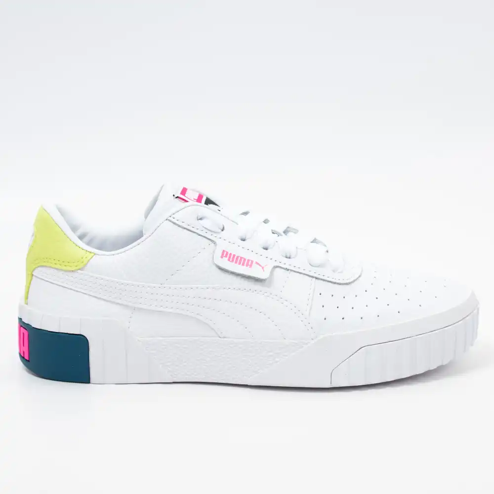 Basket de ville basse femme Puma Cali wn's Blanc - ZESHOES