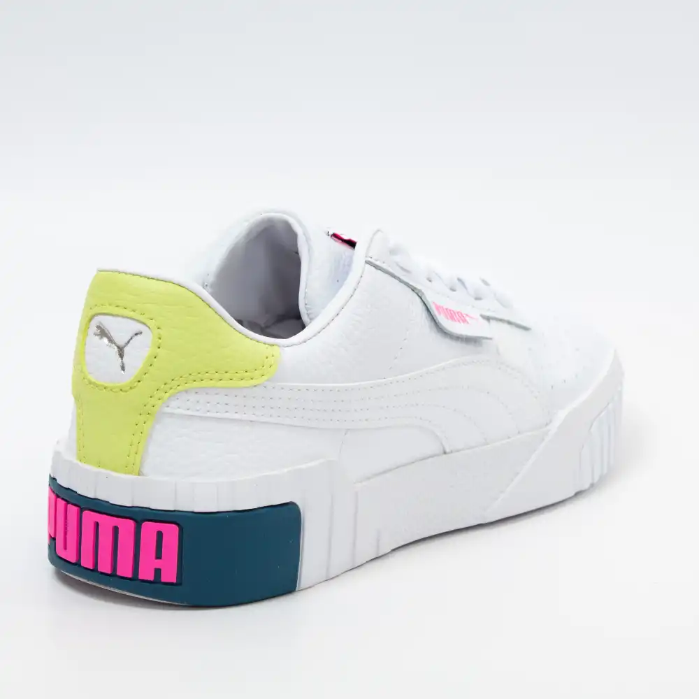 Basket de ville basse femme Puma Cali wn's Blanc - ZESHOES