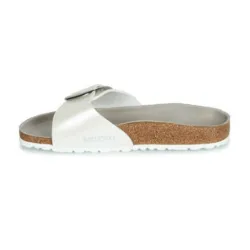 Tong femme Birkenstock madrid big buckle Blanc - ZESHOES Tong femme Birkenstock madrid big buckle Blanc - ZESHOES