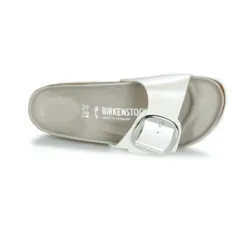 Tong femme Birkenstock madrid big buckle Blanc - ZESHOES Tong femme Birkenstock madrid big buckle Blanc - ZESHOES