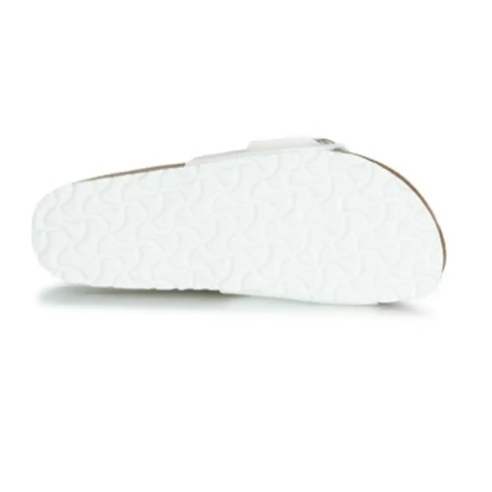 Tong femme Birkenstock madrid big buckle Blanc - ZESHOES Tong femme Birkenstock madrid big buckle Blanc - ZESHOES