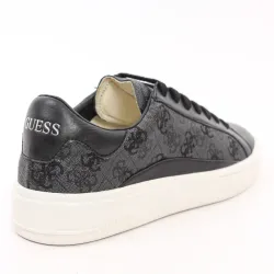 Basket de ville basse homme Guess Verona logo 4g Noir - ZESHOES Basket de ville basse homme Guess Verona logo 4g Noir - ZESHOES