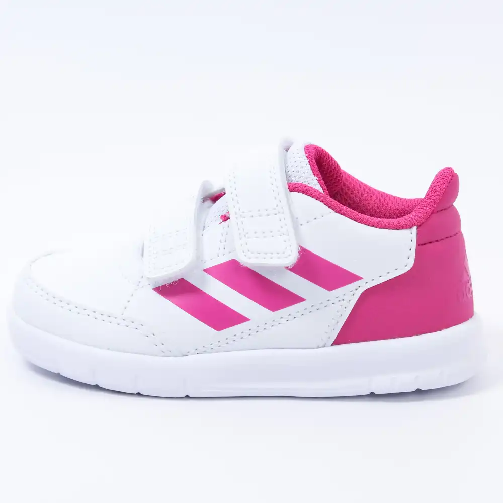 Basket basse fille Adidas Altasport cf i Beige - ZESHOES