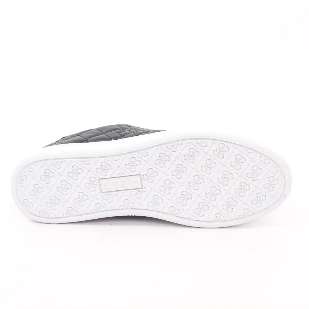 Basket de ville basse homme Guess Matelassé Marron - ZESHOES