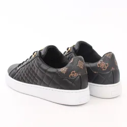 Basket de ville basse homme Guess Matelassé Marron - ZESHOES