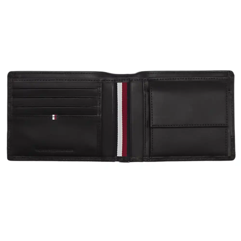 Portefeuille homme Tommy Jeans Business extra cc & coin Noir - ZESHOES
