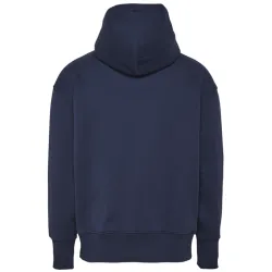 Sweat capuche homme Tommy Jeans Badge hoodie Bleu - ZESHOES