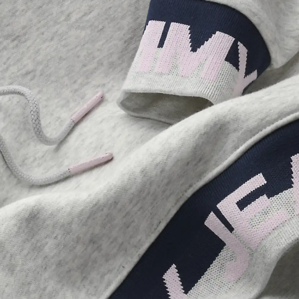 Robe femme Tommy Jeans Branded hem Gris - ZESHOES