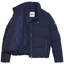Doudoune femme Tommy Jeans Modern puffer Bleu - ZESHOES