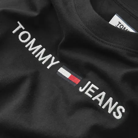 Produits victimes de leur succès Tommy Jeans Noir Modern linear logo