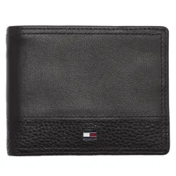 Portefeuille homme Tommy Jeans business mini cc wallet Noir - ZESHOES