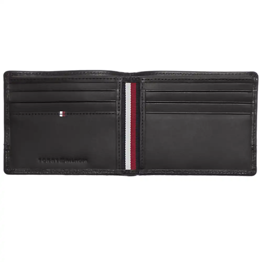 Portefeuille homme Tommy Jeans business mini cc wallet Noir - ZESHOES