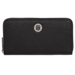 Portefeuille femme Tommy Jeans Core lrg za wallet Noir - ZESHOES