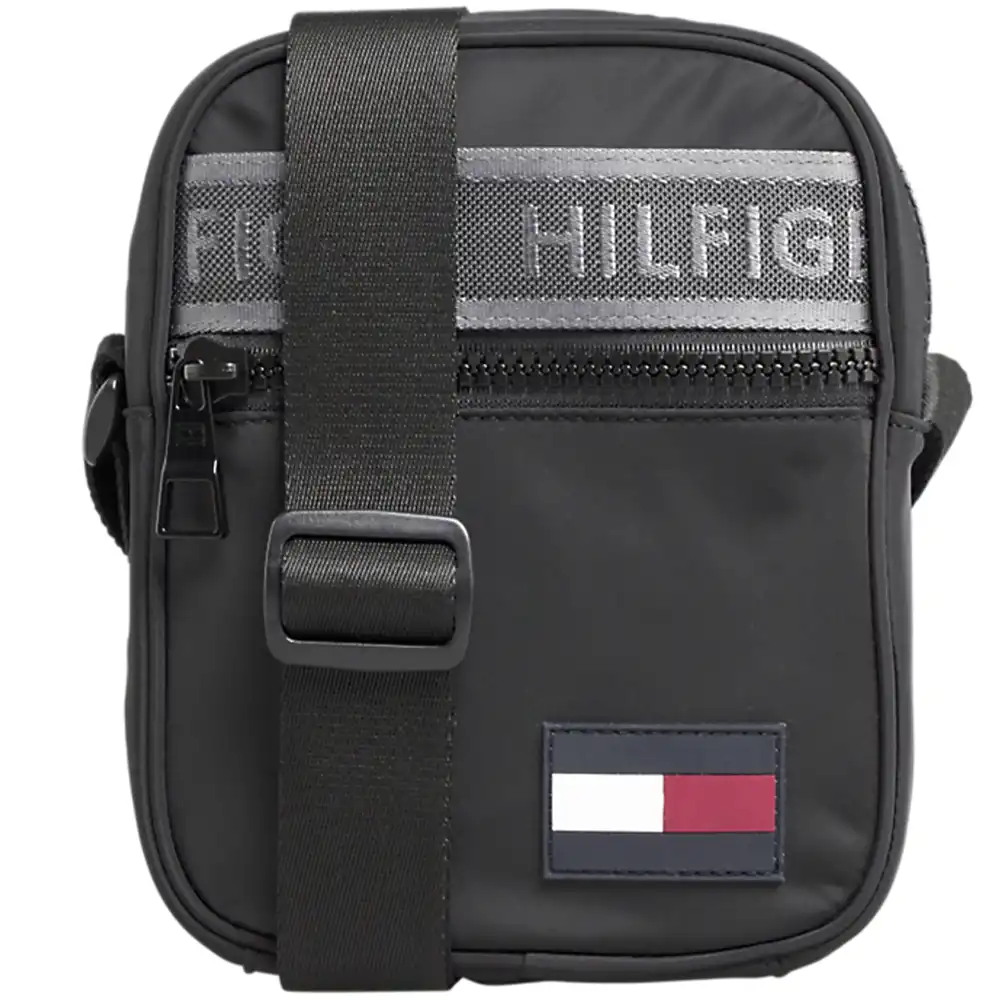 Pochette homme Tommy Jeans Sport mix mini reporter Noir - ZESHOES