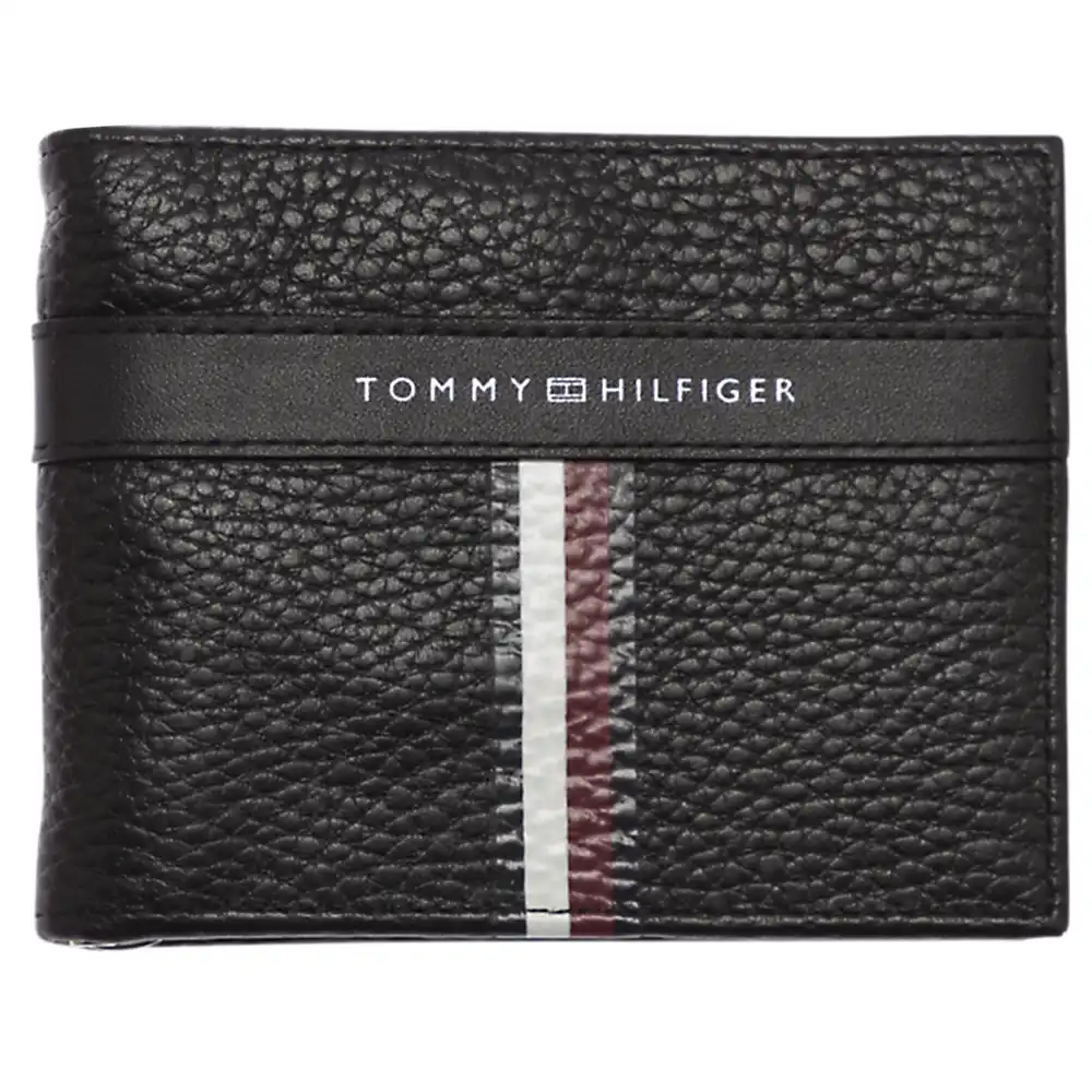 Portefeuille homme Tommy Jeans Corporate l mini cc w money clip Noir - ZESHOES