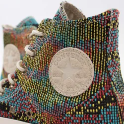 Basket montante femme Converse Converse mode Multicolor - ZESHOES