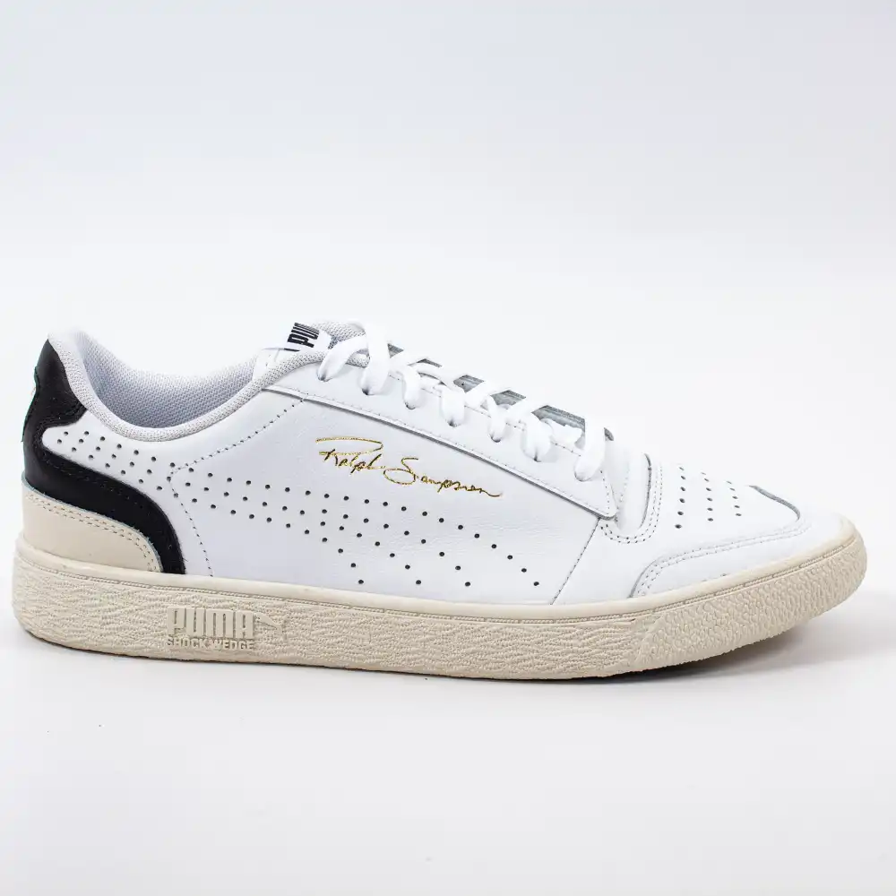 Basket basse homme Puma Ralph Sampson lo perf soft Blanc - ZESHOES