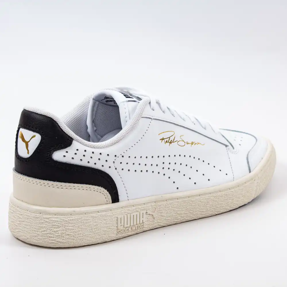 Basket basse homme Puma Ralph Sampson lo perf soft Blanc - ZESHOES