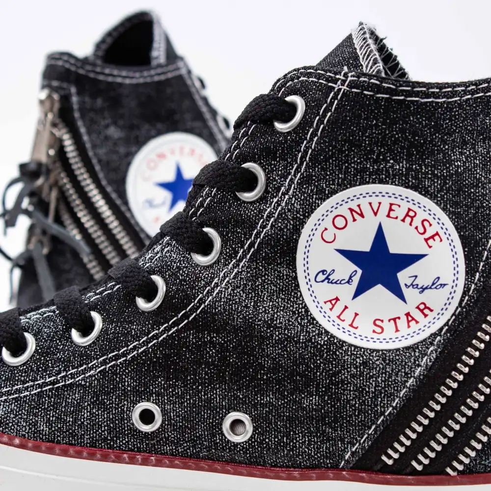 Basket montante femme Converse Chuck Taylor Gris - ZESHOES Basket montante femme Converse Chuck Taylor Gris - ZESHOES