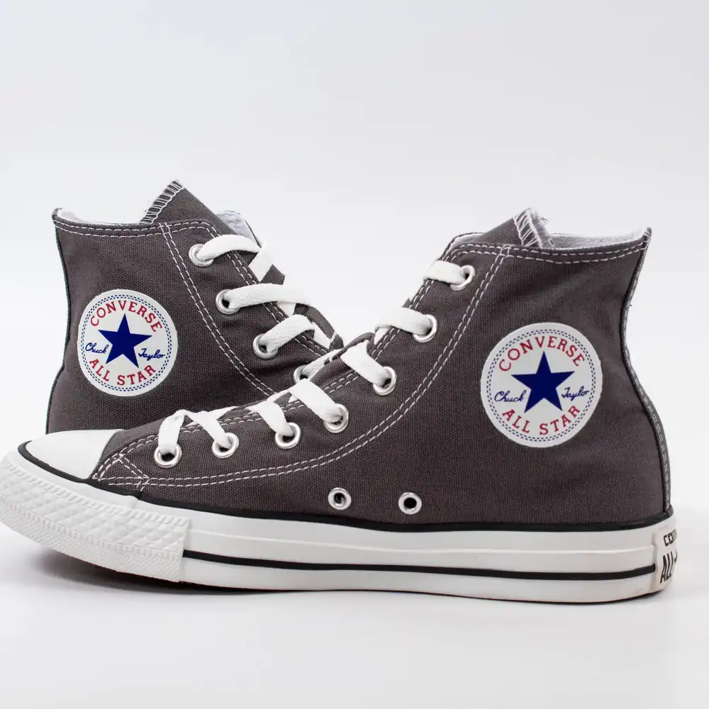 Basket montante femme Converse Chuck Taylor all star Gris - ZESHOES Basket montante femme Converse Chuck Taylor all star Gris - ZESHOES