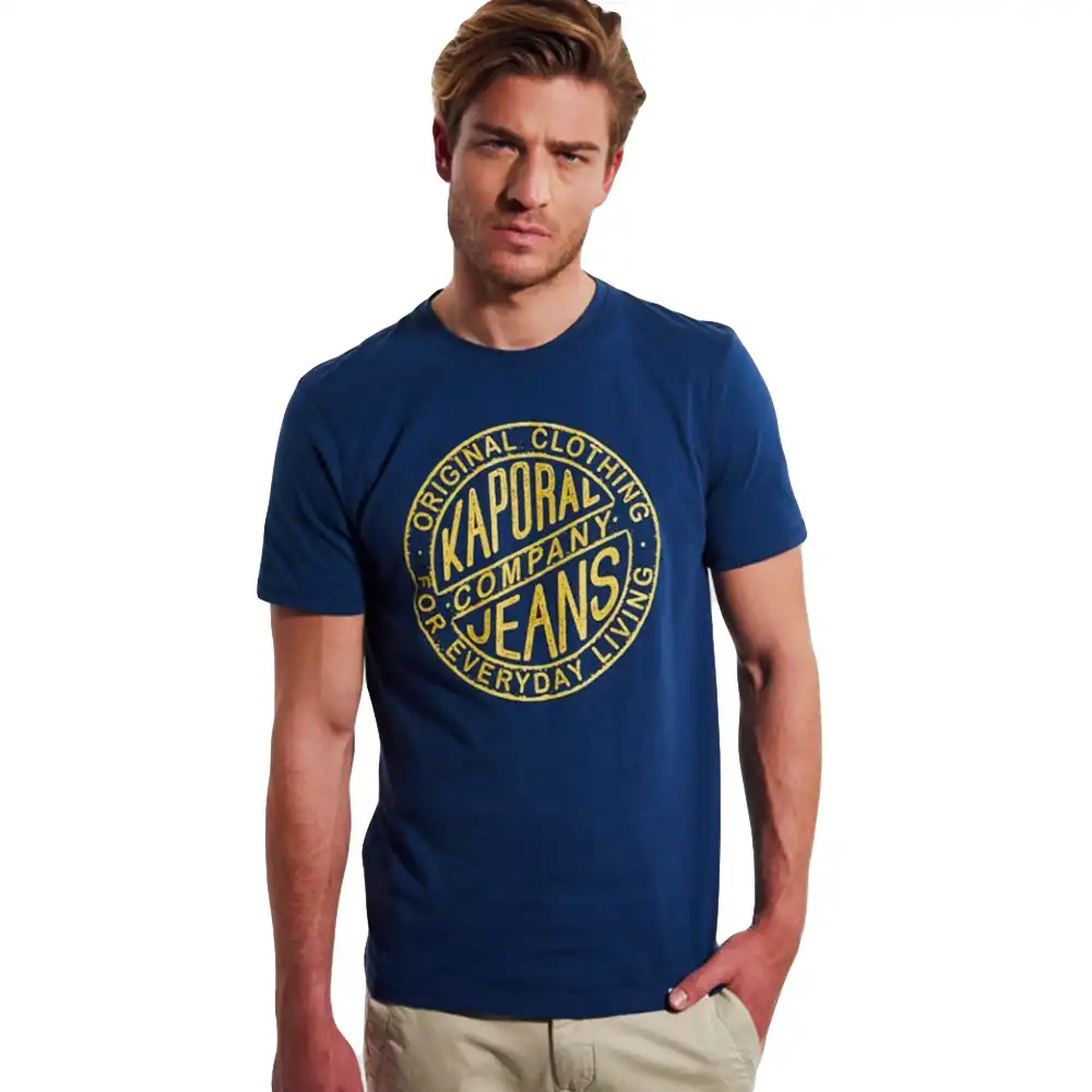 T SHIRT HOMME KAPORAL TANGI BLEU